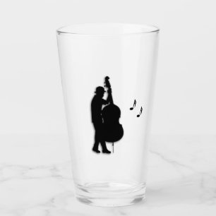 Copo De Pint Musico do Jogador de Bass