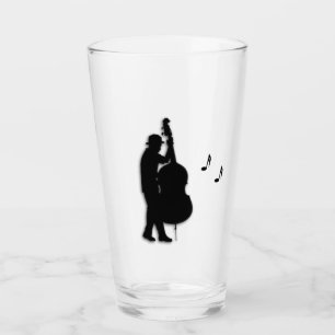 Copo De Pint Musico do Jogador de Bass