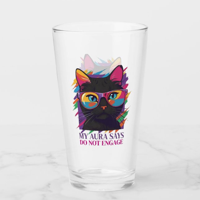 COPO DE PINT MY AURA SAYS (Frente)