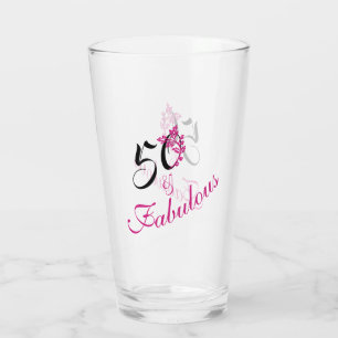 Copo De Pint Na moda 50 e Fabuloso rosa e preto