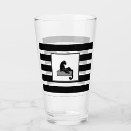 Copo De Pint Na moda Black Panther Cat White Modern