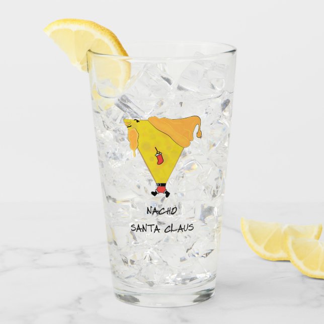 Copo De Pint Nacho Santa Claus (Gelo frontal)