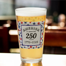 Copo De Pint Name, America Celebrating 250 years 1776-2026 Pint