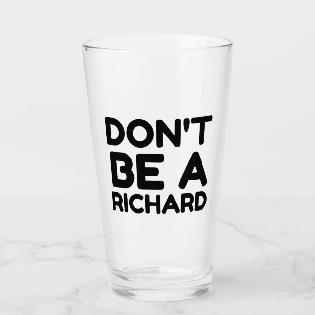 COPO DE PINT NÃO SEJA UM RICHARD (Frente)