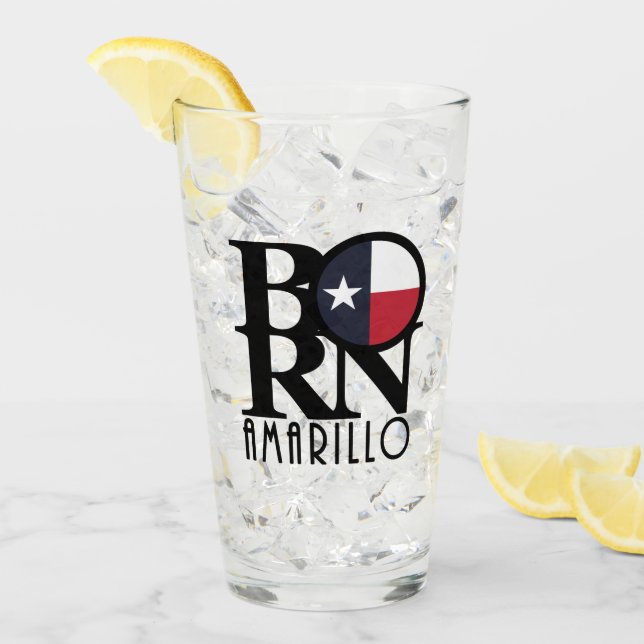 Copo De Pint NASCER Amarillo Texas (Gelo frontal)