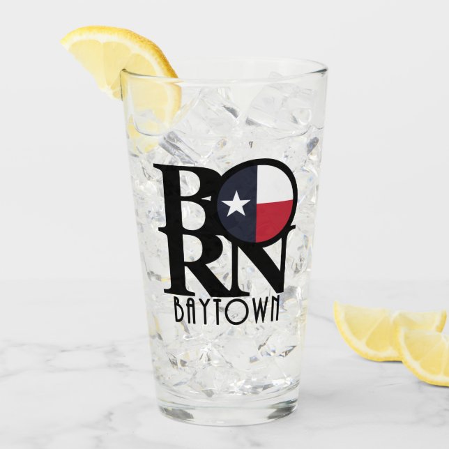 Copo De Pint NASCER Baytown Texas (Gelo frontal)