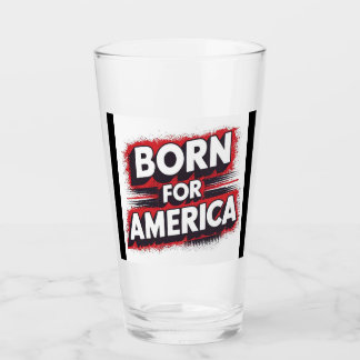 Copo De Pint "Nascer para a América Patriótica Mug"