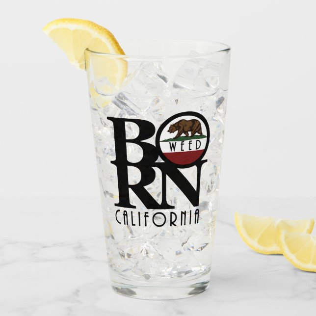 Copo De Pint NASCER Weed California (Gelo frontal)