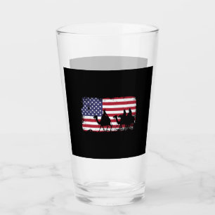 Copo De Pint natação da bandeira americana