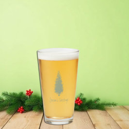 Copo De Pint Natal das Árvores da Madeira