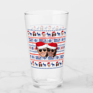 Copo De Pint Natal de Joe e Kamala Aviator