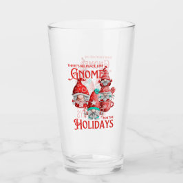 Copo De Pint Natal Não Há Lugar Como Gnome