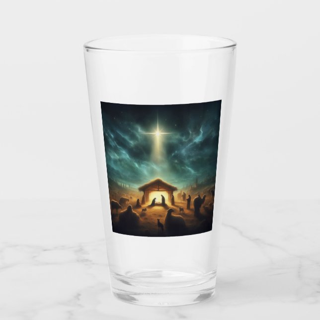 Copo De Pint Natal/Natividade/Jesus (Frente)
