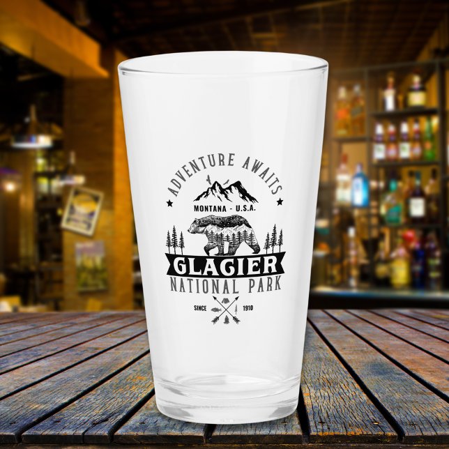 Copo De Pint Nature Scene of Glacier National Park, Montana (Criador carregado)