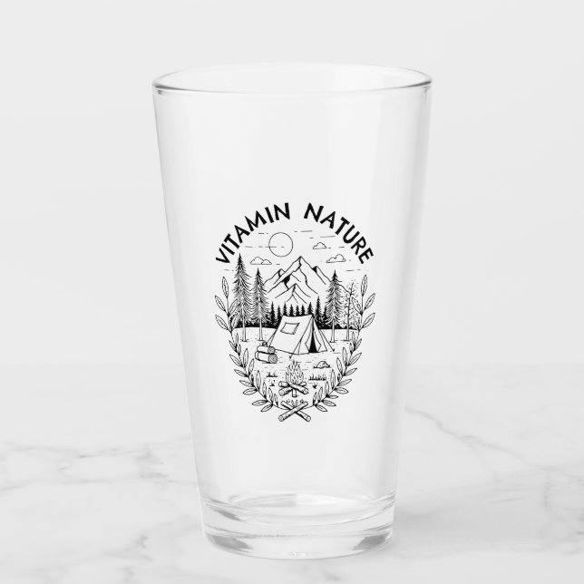 Copo De Pint Natureza da vitamina (Frente)