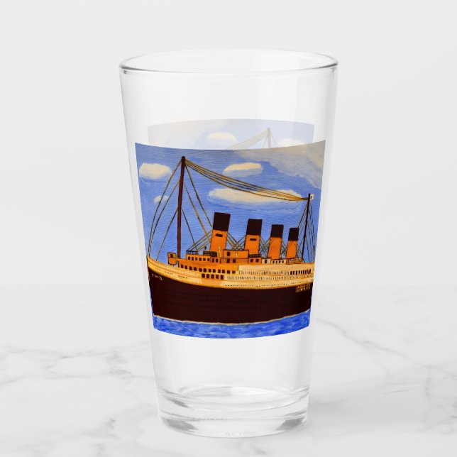 Copo De Pint Navio Titanic (Frente)