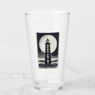Copo De Pint Ned's Point Lighthouse Massachusetts Moon