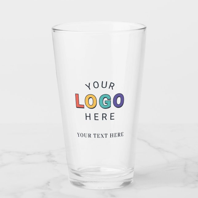 Copo De Pint Negócios com Logotipo Personalizado (Frente)
