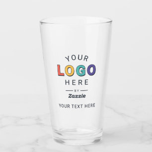 Copo De Pint Negócios de Logotipo Personalizado