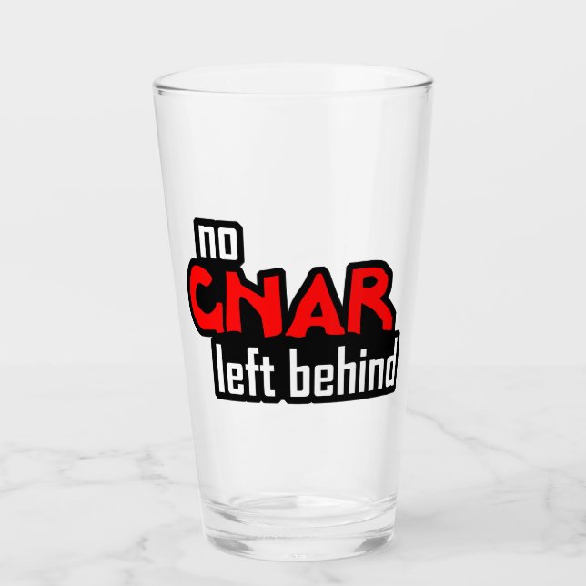 Copo De Pint Nenhuma Gnar Deixada Para Trás (Frente)