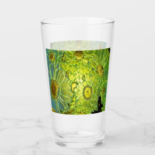 Copo De Pint Neon Floral 3 (Frente)
