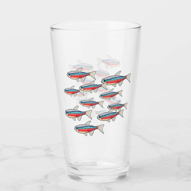 Copo De Pint Neon Tetra (Frente)