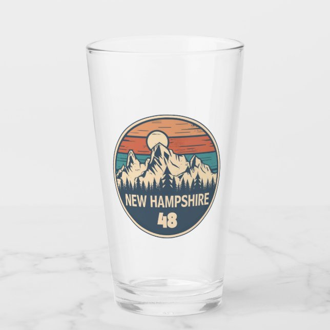 Copo De Pint New Hampshire 48 Sunset (Frente)