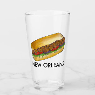 Copo De Pint New Orleans NOLA Shrimp Po'Boy Sandwich Louisiana