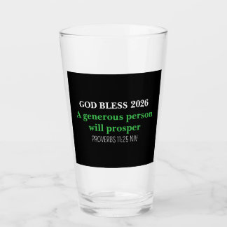 Copo De Pint New Year 2026 Blessings Festive Simple Black