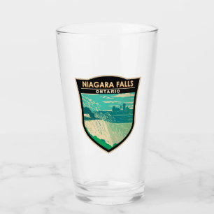 Copo De Pint Niagara Falls Ontario Viagem Art Vintage
