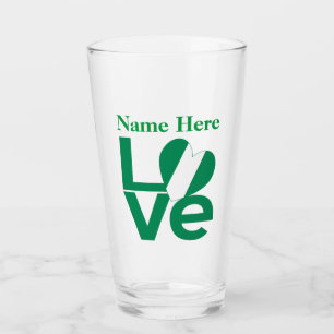 Copo De Pint Nigerian Love Green Personalizado