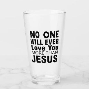 Copo De Pint Ninguém Vai Te Amar Mais Que Jesus