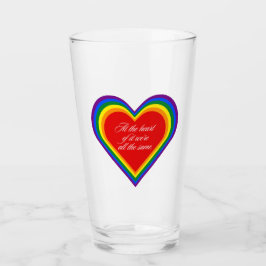 Copo De Pint No coração, somos iguais.