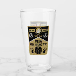 Copo De Pint Noite de Burns Escocês