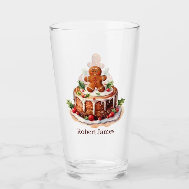 Copo De Pint Nome da adição do bolo de gengibre (Frente)