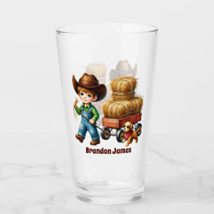 Copo De Pint Nome de adição do legal Cowboy