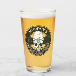 Copo De Pint NOME DE Skater Personalizado Skate Skate Skull