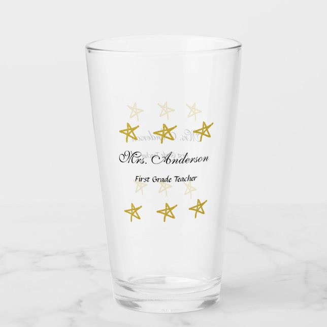 Copo De Pint nome do professor de volta às estrelas douradas de (Frente)