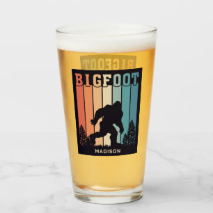 Copo De Pint Nome personalizado Bigfoot