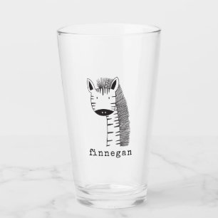 Copo De Pint Nome Personalizado da Ilustração Simples de Linh