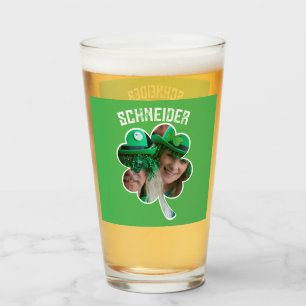 Copo De Pint Nome Personalizado Dia de São Patrício de fotos do