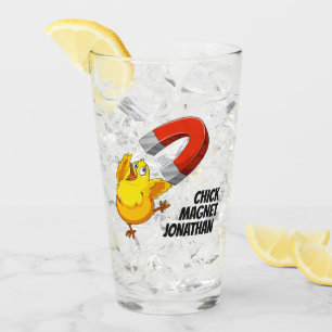 Copo De Pint Nome personalizado do Magnet pintinho