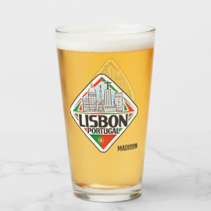 Copo De Pint Nome Personalizado Lisboa Portugal