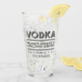 Copo De Pint Nome personalizado VODKA
