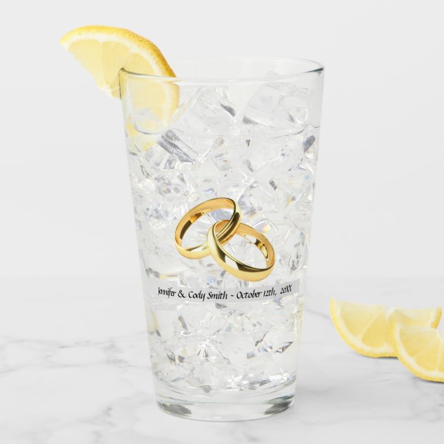 Copo De Pint Nomes e Datas do Presente Recentes (Gelo frontal)