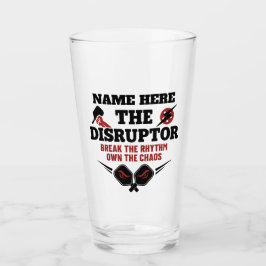 Copo De Pint Nomes Personalizados de Pickleball The Disruptor C