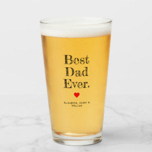 Copo De Pint Nomes personalizados do melhor Pai