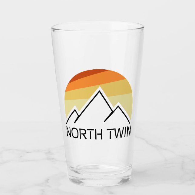 Copo De Pint North Twin Mountain New Hampshire Retro (Frente)