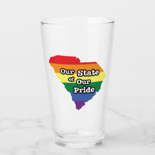 Copo De Pint Nosso Estado de Orgulho Carolina do Sul