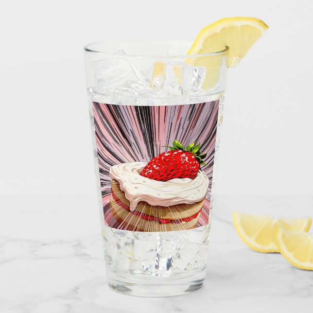 Copo De Pint Nostalgia da Strawberry Shortcake (Gelo traseiro)